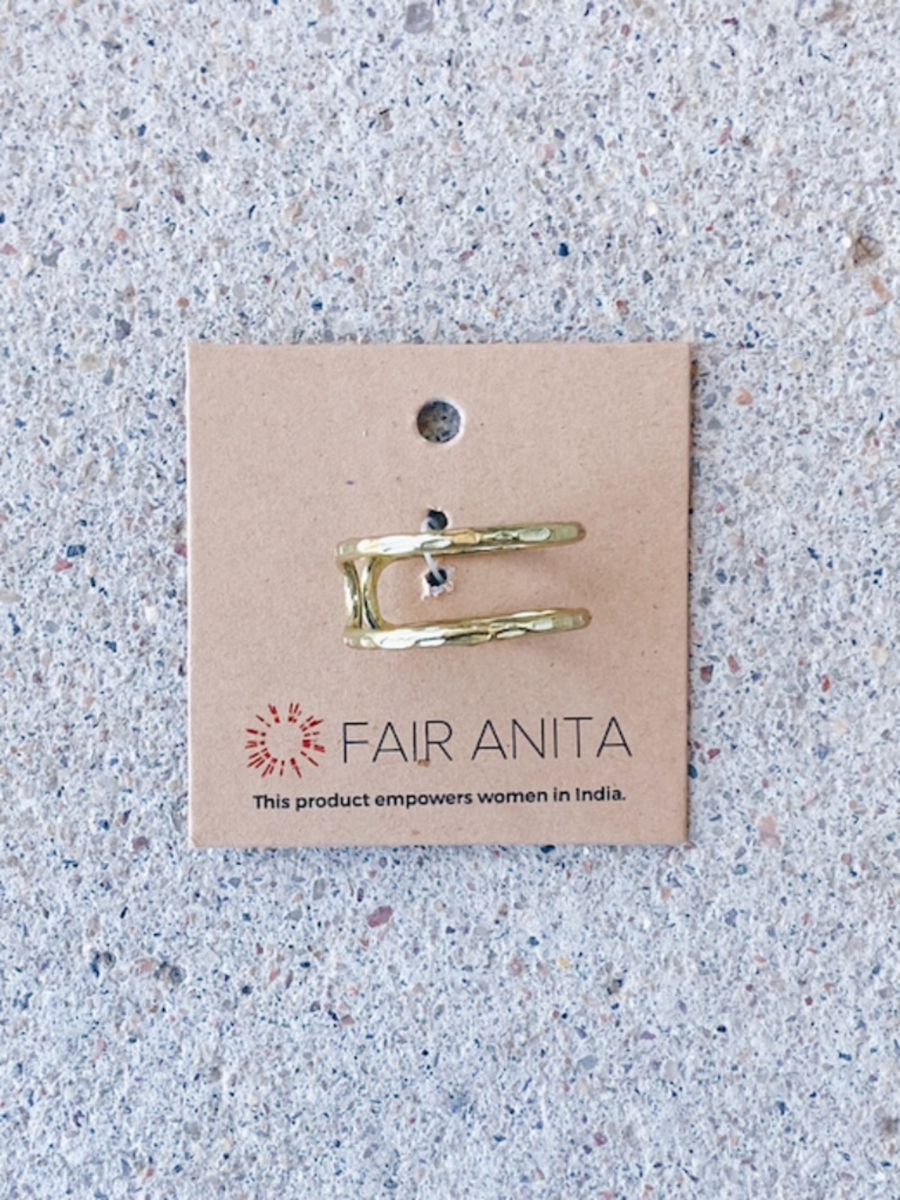 Fair Anita Fair Trade Illusion Ring - Gold